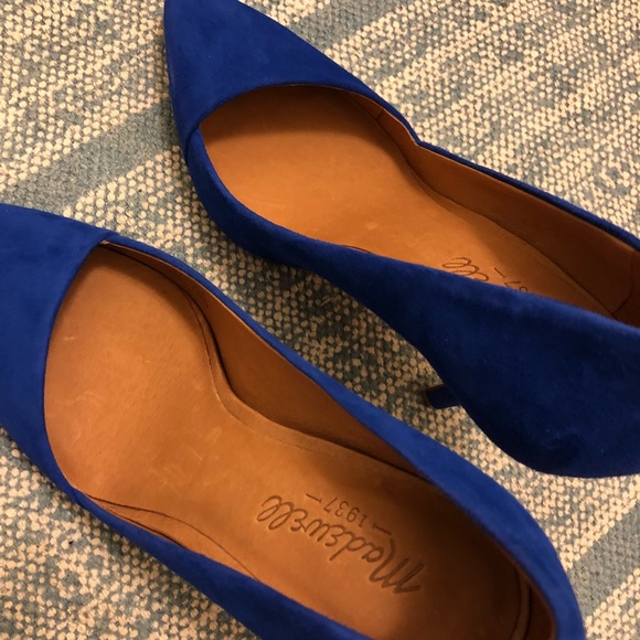 Madewell Mira Heels (3.75") in Noble Blue, size 7 - Picture 5 of 6